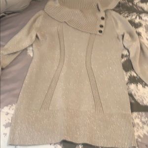 Sparkly sweater dress